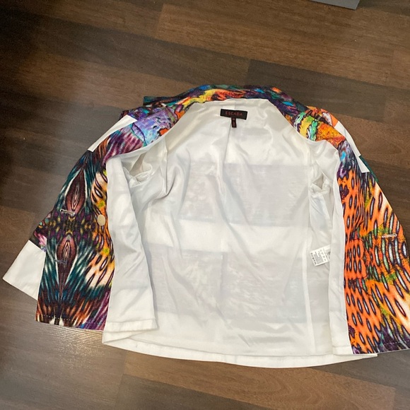 Escada Couture Multi Color Blazer Size 40 - Picture 16 of 16